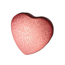 Best verkochte artikelen in de winkel: Herzdose rot, Stülpdeckeldose aus Weißblech in Herzform.